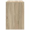 vidaXL Bureau Ch&ecirc;ne Sonoma 102 x 50 x 75 cm Bois d'ing&eacute;nierie