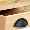 vidaXL Table console 110 x 30 x 75 cm Bois de manguier massif