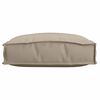 vidaXL Coussin 4 pcs Taupe 40 x 40 x 8 cm Tissu Oxford