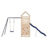 vidaXL Aire de jeux d'ext&eacute;rieur bois de pin massif