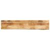 vidaXL Dessus de table 160x20x3,8cm bord vif bois massif manguier brut