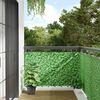 vidaXL &Eacute;cran d'intimit&eacute; de balcon aspect de plante vert 800x90 cm PVC