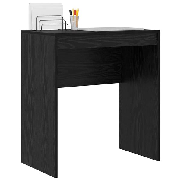 vidaXL Bureau Ch&ecirc;ne noir 70 x 40 x 76 cm