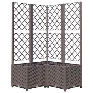 vidaXL Jardin Marron 80 x 80 x 136 cm