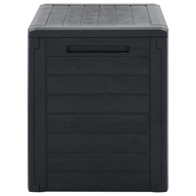 vidaXL Boîte de stockage jardin Anthracite 58,5x46x55 cm Polypropylène