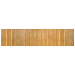 vidaXL Tapis rectangulaire naturel 70x300 cm bambou