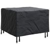 vidaXL Housse pour meubles 82 x 82 x 50 cm Tissu Oxford 210D Noir
