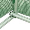 vidaXL Serre avec cadre en acier vert 108 m&sup2; 18x6x2,85 m