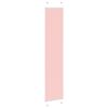 vidaXL Store plissé rose 40x200 cm largeur du tissu 39,4 cm polyester