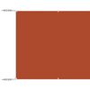 vidaXL Auvent vertical Terre cuite 180x1000 cm Tissu oxford