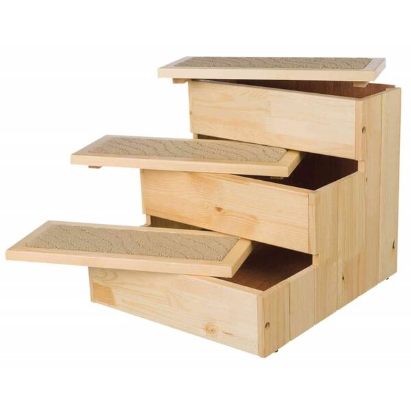 TRIXIE Escalier pour chien bois 40x38x45 cm