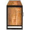 vidaXL Meuble TV Marron 120 x 30 x 50 cm Bois d'acacia massif