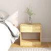 vidaXL Tables de chevet 2 pcs 40x31x40 cm bois de pin massif