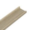 vidaXL &Eacute;tag&egrave;res murales 4 pcs ch&ecirc;ne sonoma 40x9x3 cm
