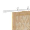vidaXL Porte coulissante Marron 73,5 x 211 cm Pin massif