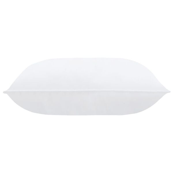vidaXL Garnitures de coussin 2 pcs 50x30 cm Blanc