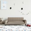 vidaXL Canap&eacute; pour enfants cappuccino 90x53x30 cm similicuir
