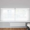 vidaXL Rideau en Dentelle Floral Blanc 160 x 300 cm Polyester