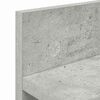 vidaXL Porte-manteau mural Montage mural Gris b&eacute;ton 40 x 10,5 x 18 cm