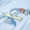 T-shirt pour enfants bleu clair 104