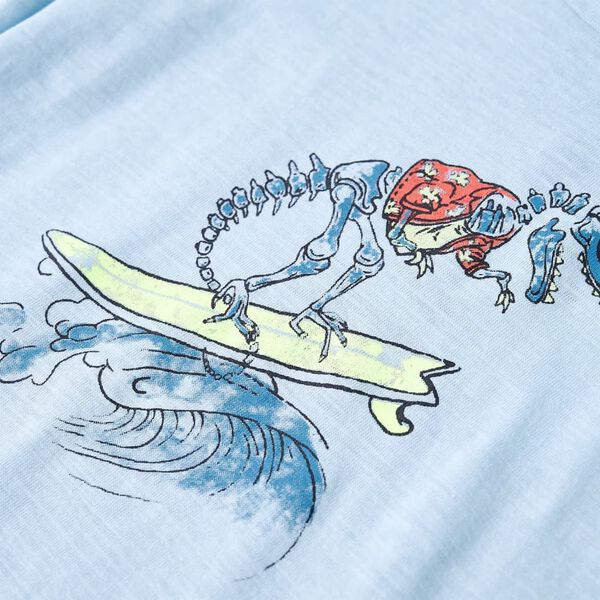 T-shirt pour enfants bleu clair 104