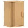 vidaXL Ensemble de mobilier de salle de bain avec tiroir 3 pcs Marron