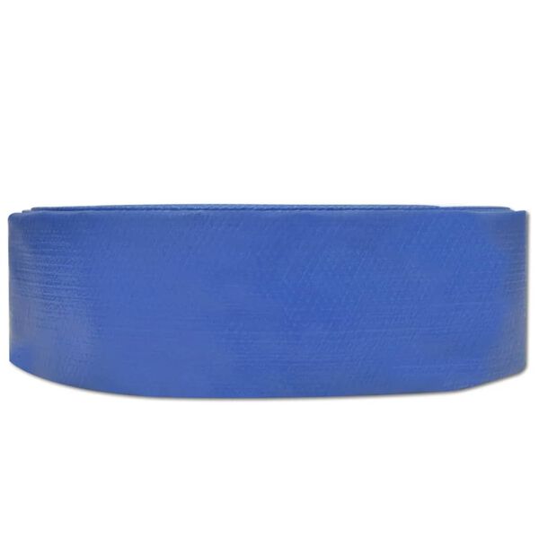 vidaXL Tuyau plat 100 m 3" PVC