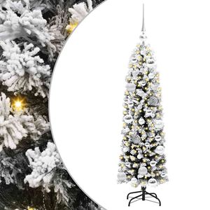 vidaXL Sapin de No&euml;l artificiel Vert 120 cm PVC et acier et plastique