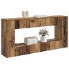 vidaXL Table console Bois ancien 155 x 29 x 74 cm Bois d&rsquo;ing&eacute;nierie