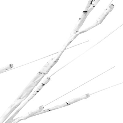 vidaXL Sapin de Noël 140 LED blanc froid Saule 1,5 m Int/Ext