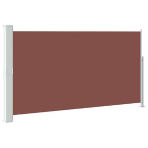 vidaXL Auvent lat&eacute;ral r&eacute;tractable de patio 170x300 cm Marron