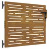 vidaXL Porte de Jardin 85 x 75 cm Acier peint par poudre Verrouillable