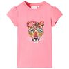 T-shirt pour enfants rose n&eacute;on 92