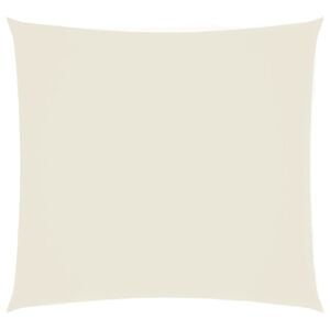 vidaXL Voile de parasol tissu oxford carr&eacute; 3x3 m cr&egrave;me