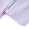 T-shirt enfants &agrave; manches longues lilas clair 116