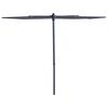 Madison Parasol de balcon Sun Wave 270x150 cm Gris PAC3P014