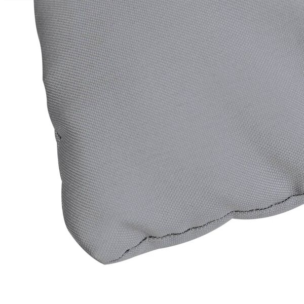 vidaXL Coussin gris pour balancelle 120 cm