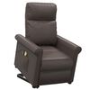 vidaXL Fauteuil de massage Marron Similicuir