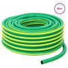 vidaXL Tuyau de jardin 5 couches Vert et jaune 1 / 2'' 10 m PVC