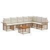 vidaXL Ensemble de canap&eacute;s d'ext&eacute;rieur 8 pc 7 place