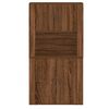 vidaXL Buffet haut Ch&ecirc;ne marron Bois d'ing&eacute;nierie