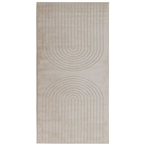 vidaXL Tapis de surface Rectangulaire Beige 150 x 80 cm