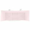 vidaXL Sacs en papier 50 pcs avec poign&eacute;es rose 32x12x42 cm
