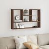 vidaXL &Eacute;tag&egrave;re murale ch&ecirc;ne marron 99x15x60 cm bois d'ing&eacute;nierie