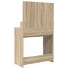 vidaXL Tables de maquillage pour chambre avec tiroir Ch&ecirc;ne Sonoma