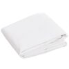 vidaXL B&acirc;che 260 g/m&sup2; 8x10 m Blanc PEHD