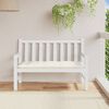 vidaXL Coussin de banc de jardin cr&egrave;me m&eacute;lang&eacute; 120x50x7 cm tissu