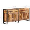 vidaXL Buffet 172x35x80 cm Bois d'acacia solide avec finition miel