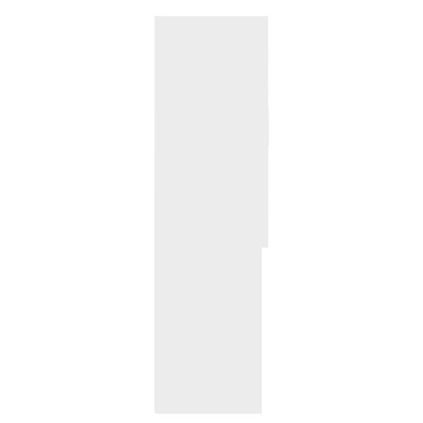 vidaXL Meuble pour machine à laver Blanc 70,5x25,5x90 cm