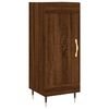 vidaXL Buffet Ch&ecirc;ne marron 34,5x34x90 cm Bois d'ing&eacute;nierie